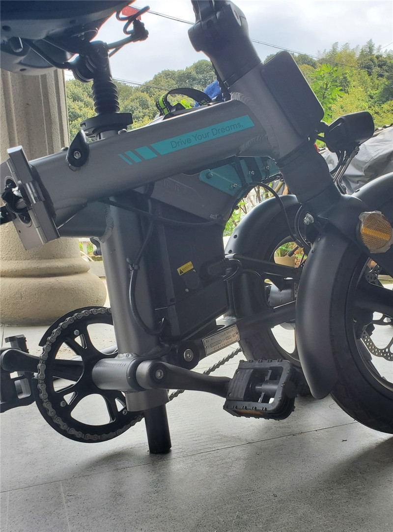Folding Electric Bicycle E-Bik - Commuting By Bike recension och pris