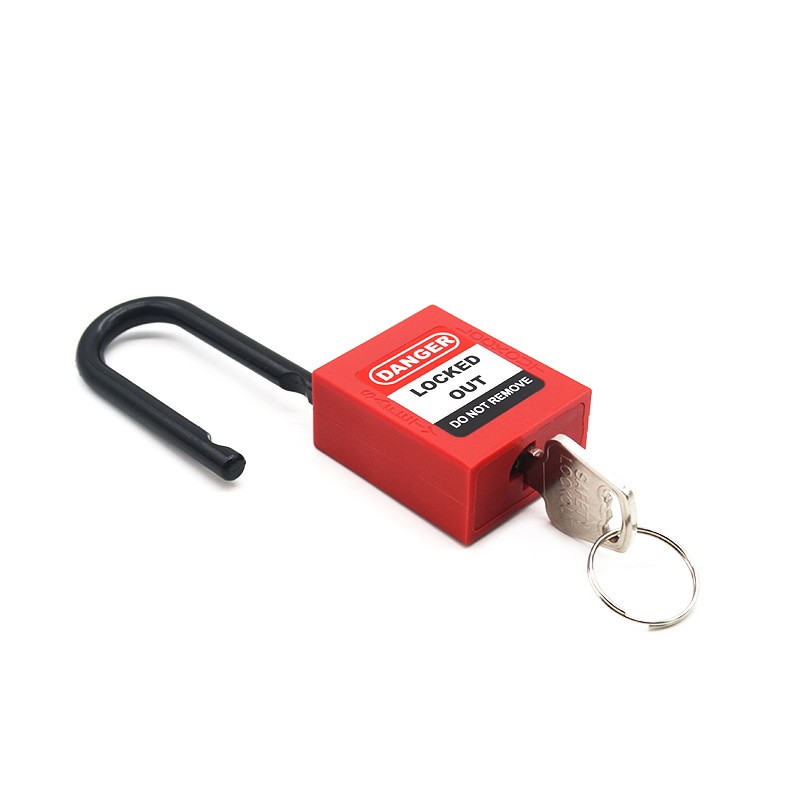 1Pcs Safety Padlock 38mm Nylon - Cable Lock Flexible recension och pris