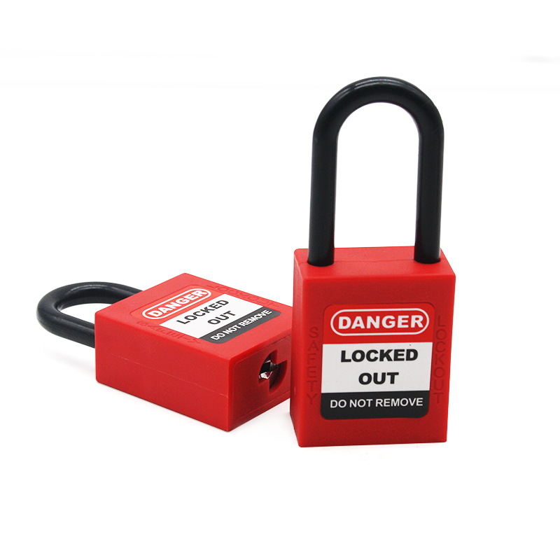 1Pcs Safety Padlock 38mm Nylon - Cable Lock Flexible recension och pris