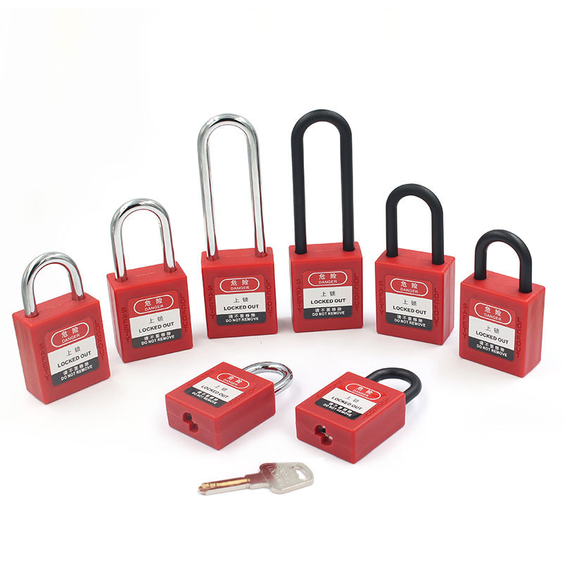 1Pcs Safety Padlock 38mm Nylon - Cable Lock Flexible recension och pris