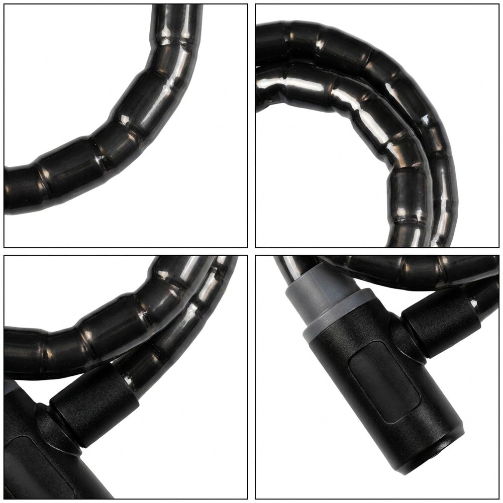 For Daily Outdoor Parking Bike - Cable Lock Flexible recension och pris