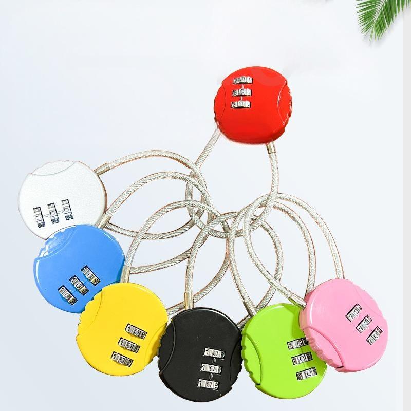 3 Digit Cable Combination Padl - Cable Lock Flexible recension och pris