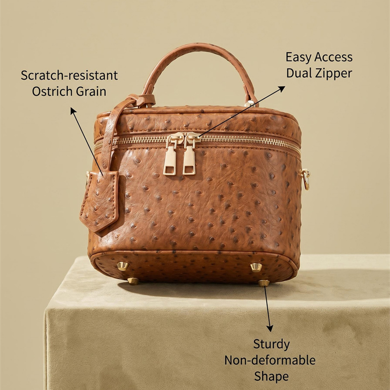 Alirattan Luxury New Ostrich P - Chain Lock Combination recension och pris