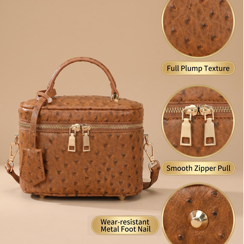Alirattan Luxury New Ostrich P - Chain Lock Combination recension och pris