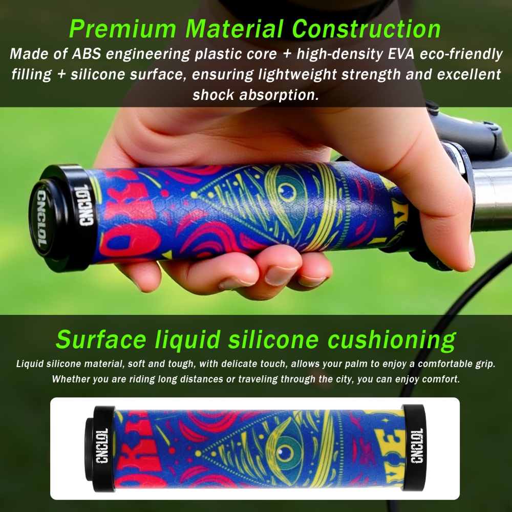 CNCLOL 3D Anti-Slip Silicone B - Commuter Bike Lock recension och pris