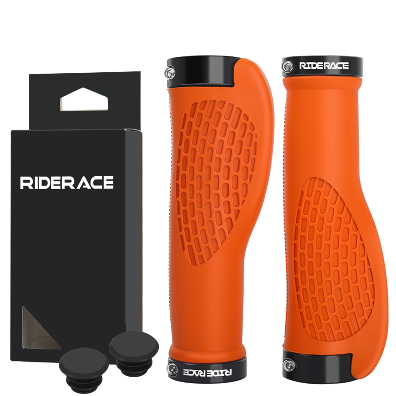 Riderace Bike Rubber Grips MTB - Commuter Bike Lock recension och pris