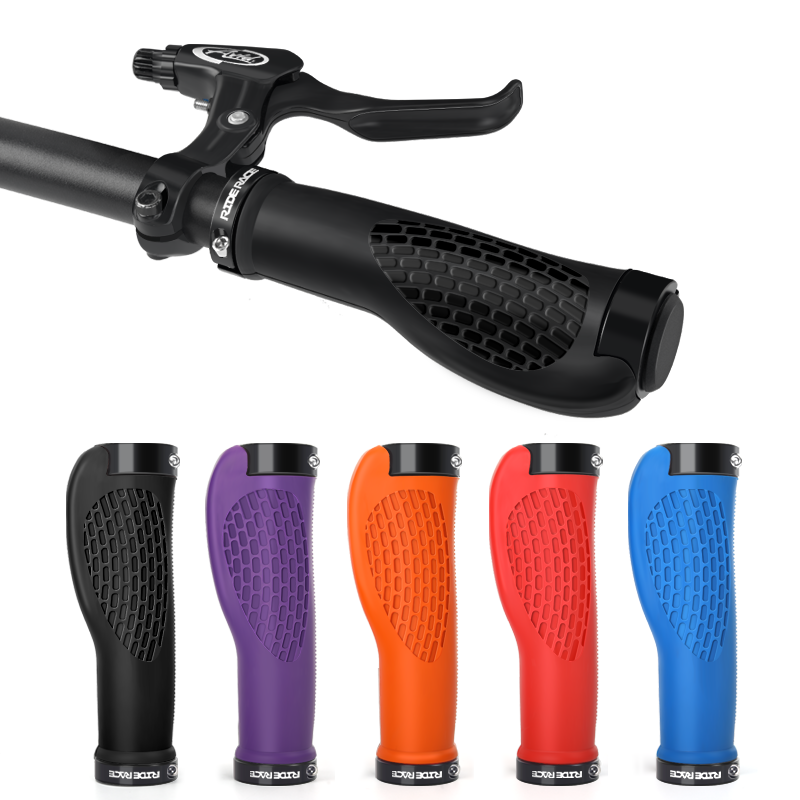 Riderace Bike Rubber Grips MTB - Commuter Bike Lock recension och pris